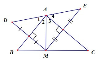 Tính chất ba đường trung trực của tam giác (Lý thuyết + Bài tập toán lớp 7) – Cánh diều (ảnh 1)