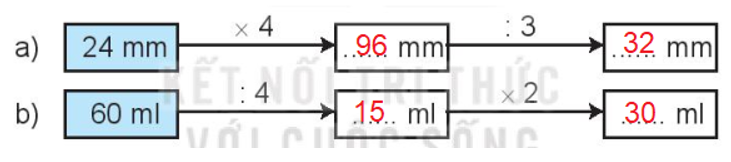 Vở bài tập Toán lớp 3 Tập 1 trang 85, 86 Bài 35: Luyện tập chung - Kết nối tri thức (ảnh 1)