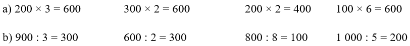 Vở bài tập Toán lớp 3 Tập 1 trang 102, 103, 104, 105 Bài 41: Ôn tập phép nhân, phép chia trong phạm vi 100. 1 000 - Kết nối tri thức (ảnh 1)