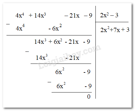 Toán 7 Bài 28: Phép chia đa thức một biến | Kết nối tri thức (ảnh 6)