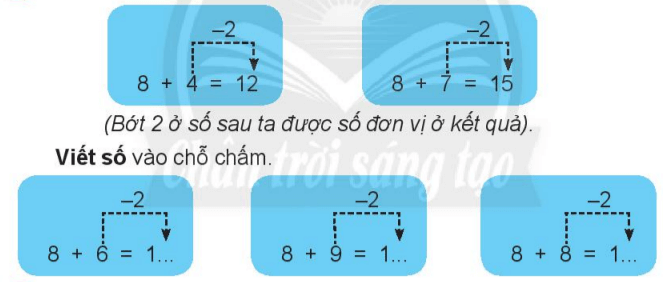 Giải vở bài tập Toán lớp 2 Tập 1 trang 47, 48 7 cộng với một số, 6 cộng với một số | Chân trời sáng tạo