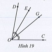 Sách bài tập Toán 7 Bài 2: Tia phân giác của một góc - Cánh diều (ảnh 1)