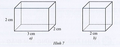 Sách bài tập Toán 7 Bài 1: Hình hộp chữ nhật. Hình lập phương - Cánh diều (ảnh 1)