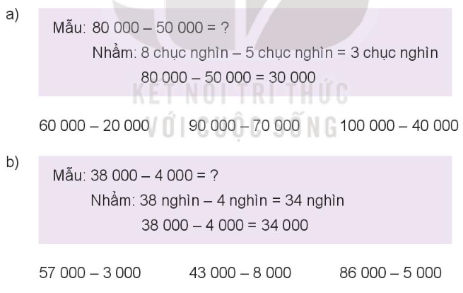 Toán lớp 3 trang 74, 75 Luyện tập | Kết nối tri thức (ảnh 1)