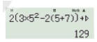 Tính: a) 2.[3.5^2 – 2(5 + 7)] + 3^3; b) 3.{120 + [55 – (11-3.2^2)} + 2^3