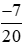 So sánh hai phân số. a) (-3)/8 và (-5)/24