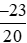 So sánh hai phân số. a) (-3)/8 và (-5)/24