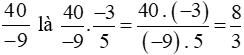Tính giá trị -3/5 của 30