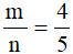 Tính giá trị biểu thức A = 3/-2. m/n