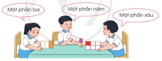 Toán lớp 3 Một phần hai, một phần tư trang 56, 57, 58 | Cánh diều (ảnh 3)