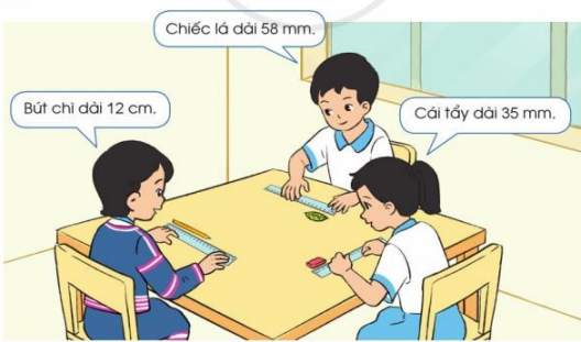 Toán lớp 3 Ôn tập về hình học và đo lường trang 10, 11 | Cánh diều (ảnh 1)