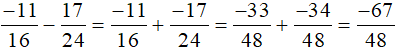 Tìm số đối của -5/6