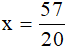 Tìm x biết 7/-8 – x = -4/5 : 3/10