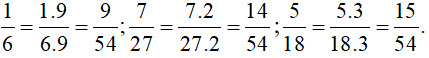 Thực hiện phép tính sau: a) 19/48 - 3/40; b) 1/6 + 7/27 + 5/18