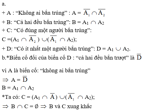 Giải bài 4 trang 64 sgk Đại số 11 | Để học tốt Toán 11