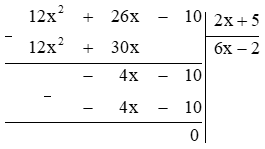 Một mảnh đất có dạng hình thang vuông với đáy bé là 10 m, chiều cao là 2x + 5 (m)