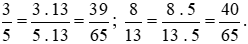 Hãy sắp xếp các số sau theo thứ tự giảm dần: 0,6; (-5)/6