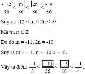 Chọn số thích hợp cho dấu ?