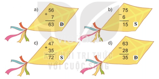 Toán lớp 2 - tập 2 - Bài 69