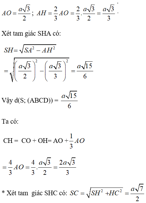 Giải bài 7 trang 122 sgk Hình học 11 | Để học tốt Toán 11