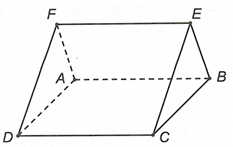 Cho hai hình bình hành ABCD và ABEF nằm trong hai mặt phẳng phân biệt. Kết quả nào sau đây đúng? (ảnh 1)