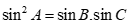 Tam giác ABC có sin^2 A = sinB.sinC. Mệnh đề nào sau đây đúng? A. cosA = 1/2 B. cosA > 1/2 C. cosA <1/2 (ảnh 4)