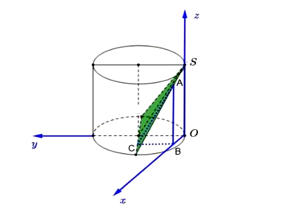 Có một cốc thủy tính hình trụ, bán kính trong lòng cốc là 4cm, chiều cao trong lòng (ảnh 2)