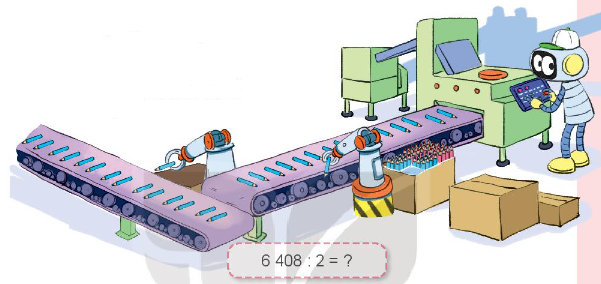 Lý thuyết Chia số có bốn chữ số cho số có một chữ số (Kết nối tri thức 2022) hay, chi tiết | Toán lớp 3 (ảnh 1)