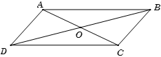 Cho hình bình hành ABCD và tâm O của nó. Đẳng thức nào sau đây sai? (ảnh 1)