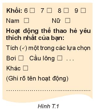 Toán lớp 6 Hoạt động thể thao nào được yêu thích nhất trong hè | Hay nhất Giải Toán 6 Kết nối tri thức