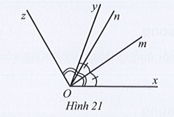 Sách bài tập Toán 7 Bài 2: Tia phân giác của một góc - Cánh diều (ảnh 1)