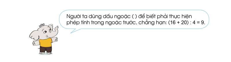 Lý thuyết Tính giá trị của biểu thức số (tiếp theo) trang 93 (Cánh diều 2022) hay, chi tiết | Toán lớp 3 (ảnh 3)