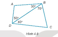 Sách bài tập Toán 7 Bài 12: Tổng các góc trong một tam giác - Kết nối tri thức (ảnh 1)