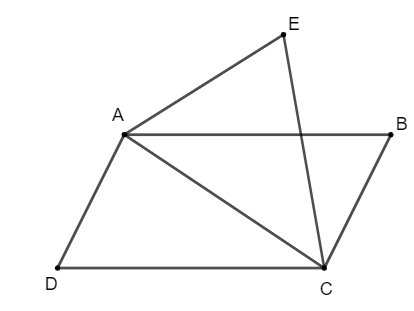Cho hình bình hành ABCD và điểm E bất kì. Chứng minh vectơ AB +vectơ CE + vectơ AD = vectơ AE