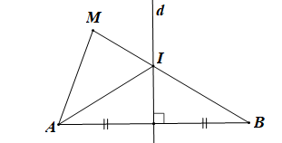 Giải Toán 7 Bài 9 (Cánh diều): Đường trung trực của một đoạn thẳng (ảnh 1)