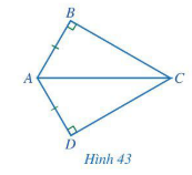 Giải Toán 7 Bài 4 (Cánh diều): Trường hợp bằng nhau thứ nhất của tam giác: cạnh – cạnh – cạnh (ảnh 1)