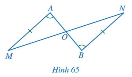 Giải Toán 7 Bài 6 (Cánh diều): Trường hợp bằng nhau thứ ba của tam giác: góc – cạnh – góc (ảnh 1)