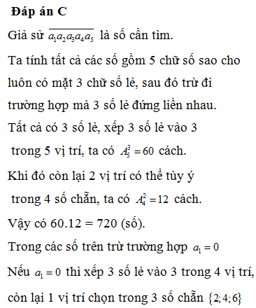 Cho tập hợp A={0;1;2;3;4;5;6}. Có thể lập được bao nhiêu số tự nhiên gồm 5 chữ số khác nhau được lấy ra (ảnh 1)