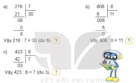 Toán lớp 3 trang 101, 102 Hoạt động | Kết nối tri thức (ảnh 3)