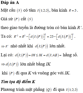 Trong không gian Oxyz, cho hai điểm   A(3;-2;6)B(0;1;0) (ảnh 1)