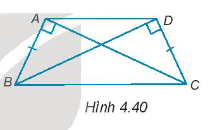 Sách bài tập Toán 7 Bài 15: Các trường hợp bằng nhau của tam giác vuông - Kết nối tri thức (ảnh 1)