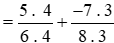 Tính: a)4/(-3) + (-22)/5 ;  b)(-5)/(-6) + 7/(-8)