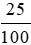Tìm giá trị 25% của 200 000