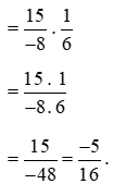 Tính: a)(-2)/7 : 4/7; b) (-4)/5 : (-3)/11; c)