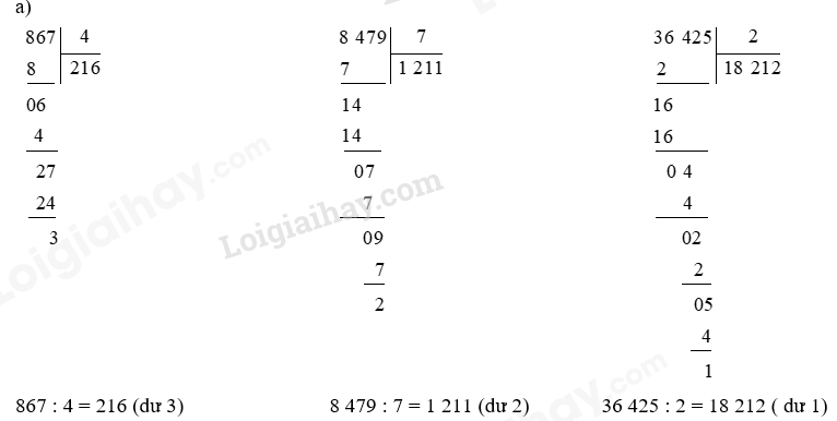 Toán lớp 3 trang 69 Luyện tập | Cánh diều (ảnh 5)