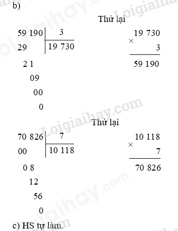 Toán lớp 3 trang 81, 82 Luyện tập chung | Cánh diều (ảnh 11)