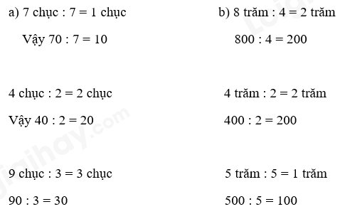 Toán lớp 3 Phép chia hết, phép chia có dư trang 73, 74| Cánh diều (ảnh 5)