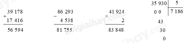 Toán lớp 3 trang 113, 114 Ôn tập chung | Cánh diều (ảnh 5)