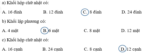 Toán lớp 3 trang 109, 110 Ôn tập về hình học và đo lường | Cánh diều (ảnh 8)