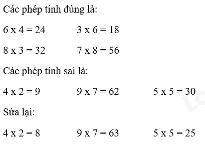 Toán lớp 3 Luyện tập trang 30, 31 | Cánh diều (ảnh 1)